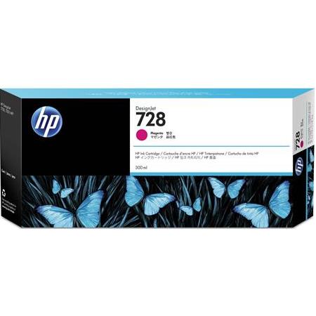 F9K16A HP 728 300 ml Macenta (Magenta) DesignJet Mürekkep Kartuşu